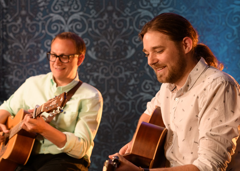 acoustic guitarists UK | Wedding music | music for drinks receptions | quirky wedding music